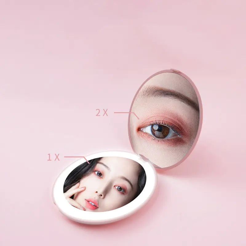 Portable LED Makeup Mirror